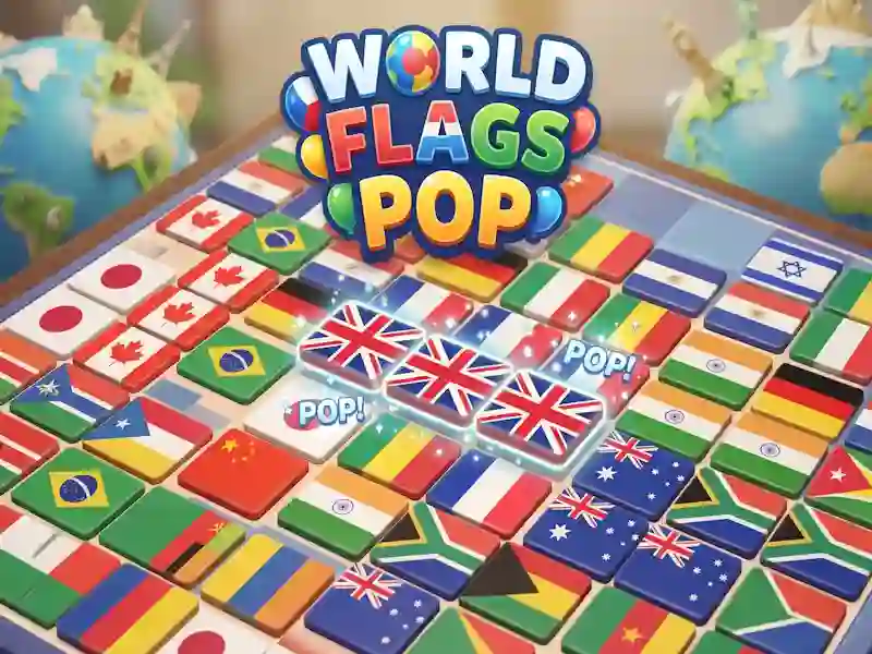 שפּיל World Flags Pop אָנליין