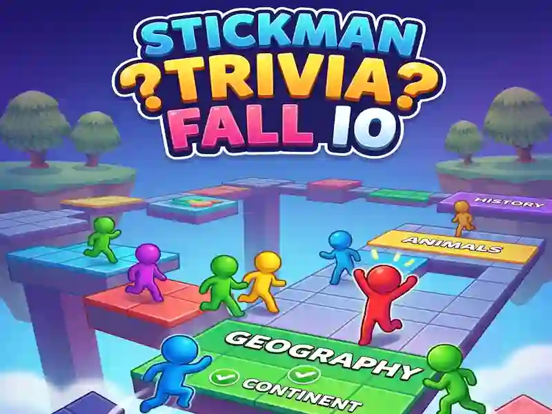 שפּיל Stickman Trivia Fall IO אָנליין