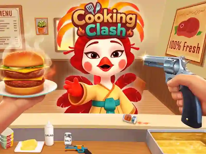 שפּיל Cooking Clash אָנליין