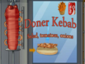 שפּיל דאָנער קבאָב סאַלאַטער, טאָמאַטן, ציבעלעך אָנליין