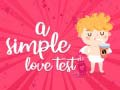 שפּיל אַ_SIMPLE_Lווב_Tעסט אָנליין