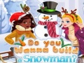 שפּיל  ווילסטו אַ Schnee-man בויען? אָנליין
