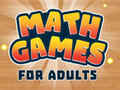 שפּיל Math Spiele פֿאַר Erwachsene אָנליין