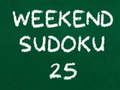 שפּיל Weekend Sudoku 25 אָנליין