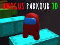 שפּיל Amog Us Parkour 3D אָנליין