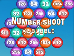 שפּיל .NUMBER SHOOT x 2 BUBBLE אָנליין