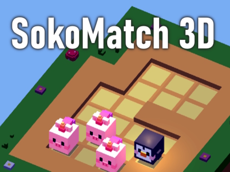 שפּיל Sokomatch 3 ד אָנליין